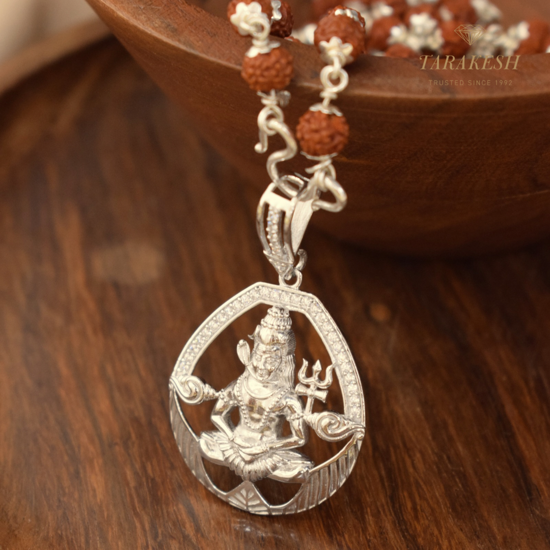 Shiva Pure Silver Pendant: Aghora Edition